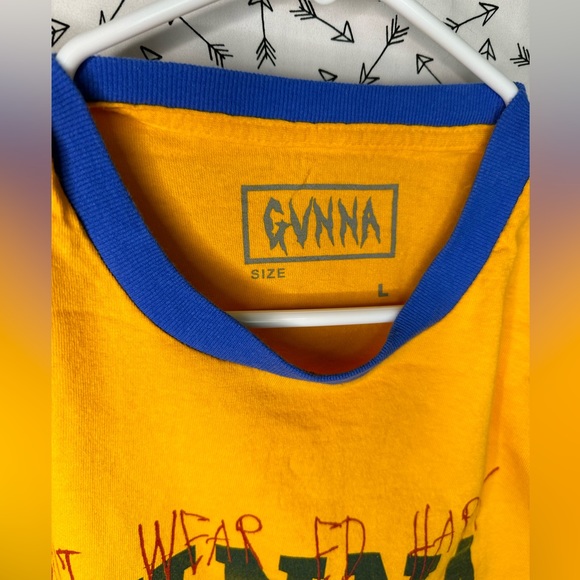 Gunna Ringer Tee Mens Large - Picture 2 of 5